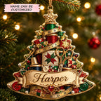 Sewing Tree Magic Christmas Ornament