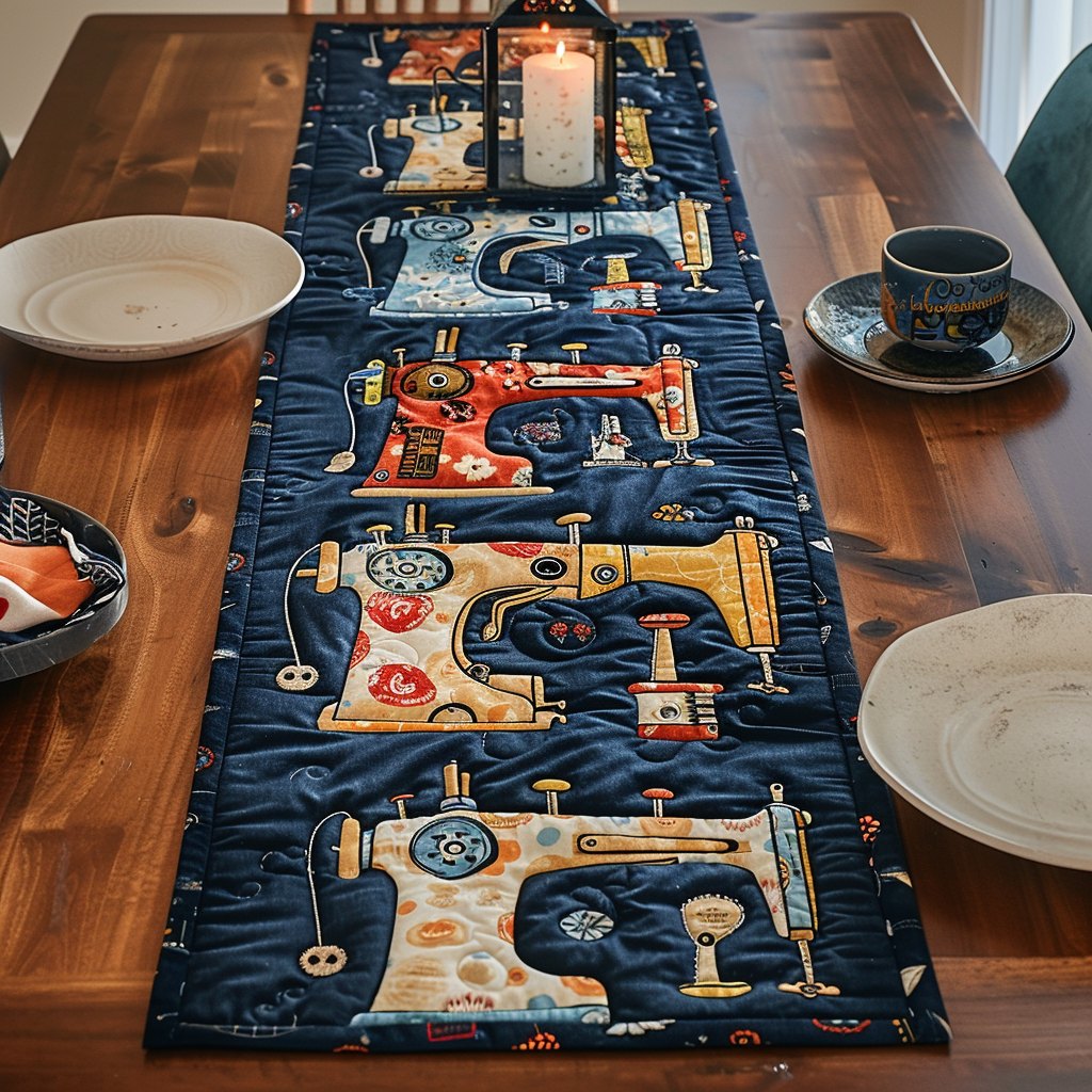 Sewing Craft Table Runner