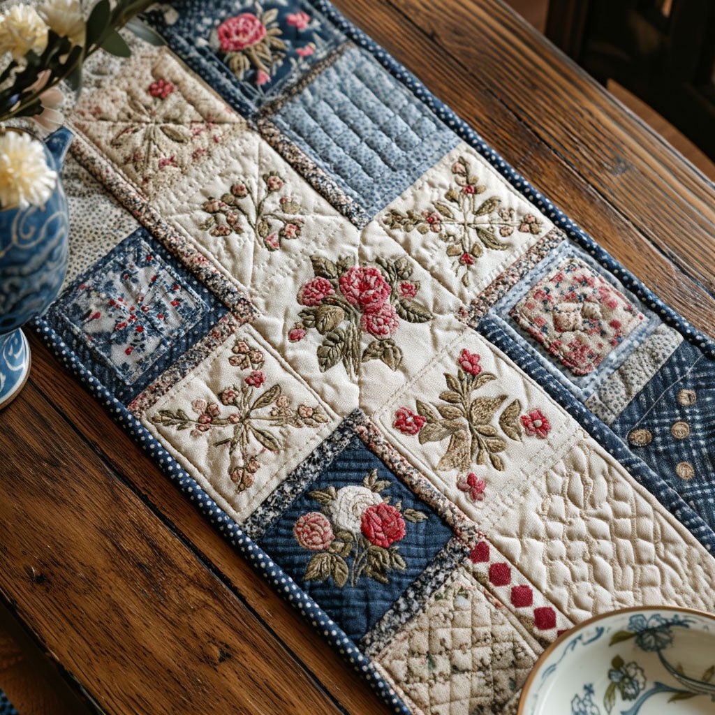Shabby Chic Rosefield Table Runner