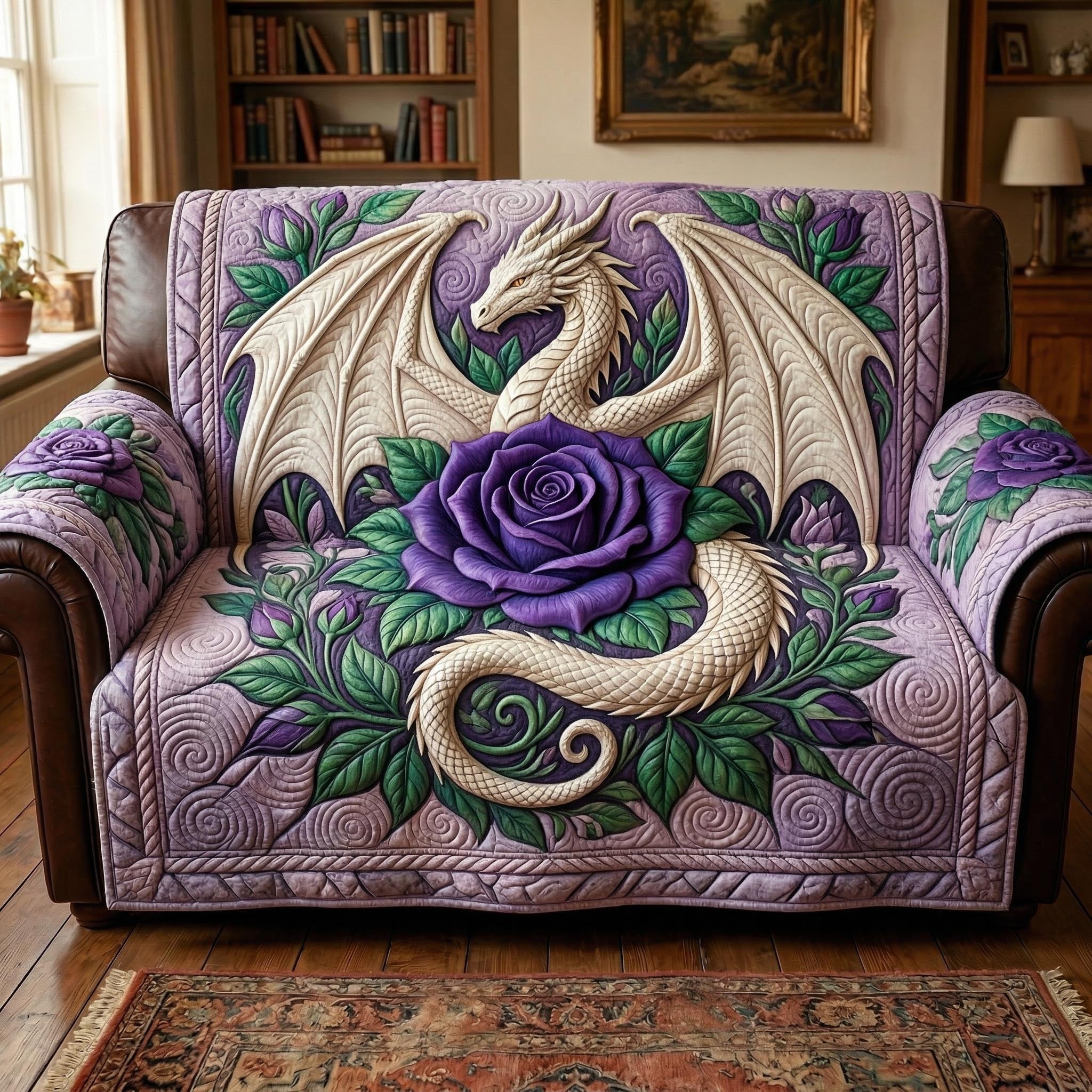 Shadow Dragon Sofa Cover