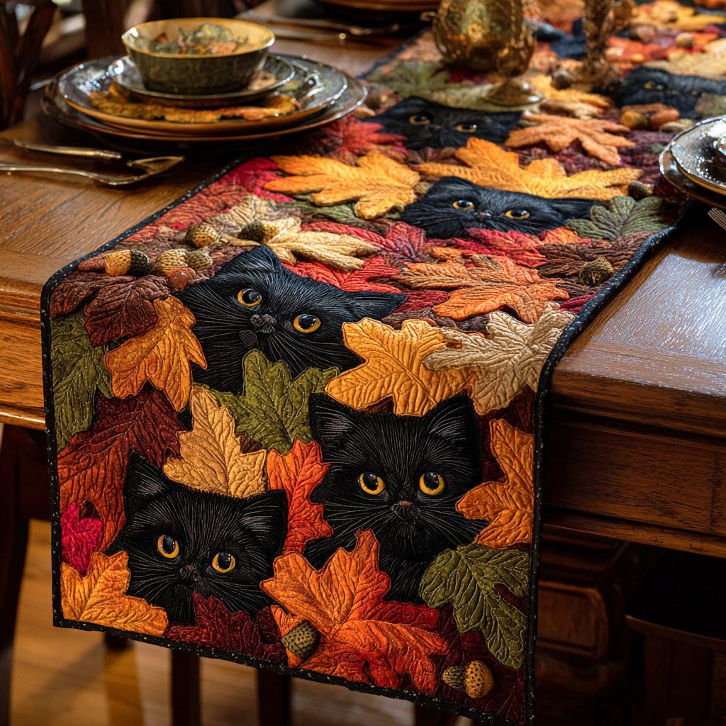 Shadow Paws Whisper Table Runner