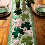 Shamrock Bloom Table Runner
