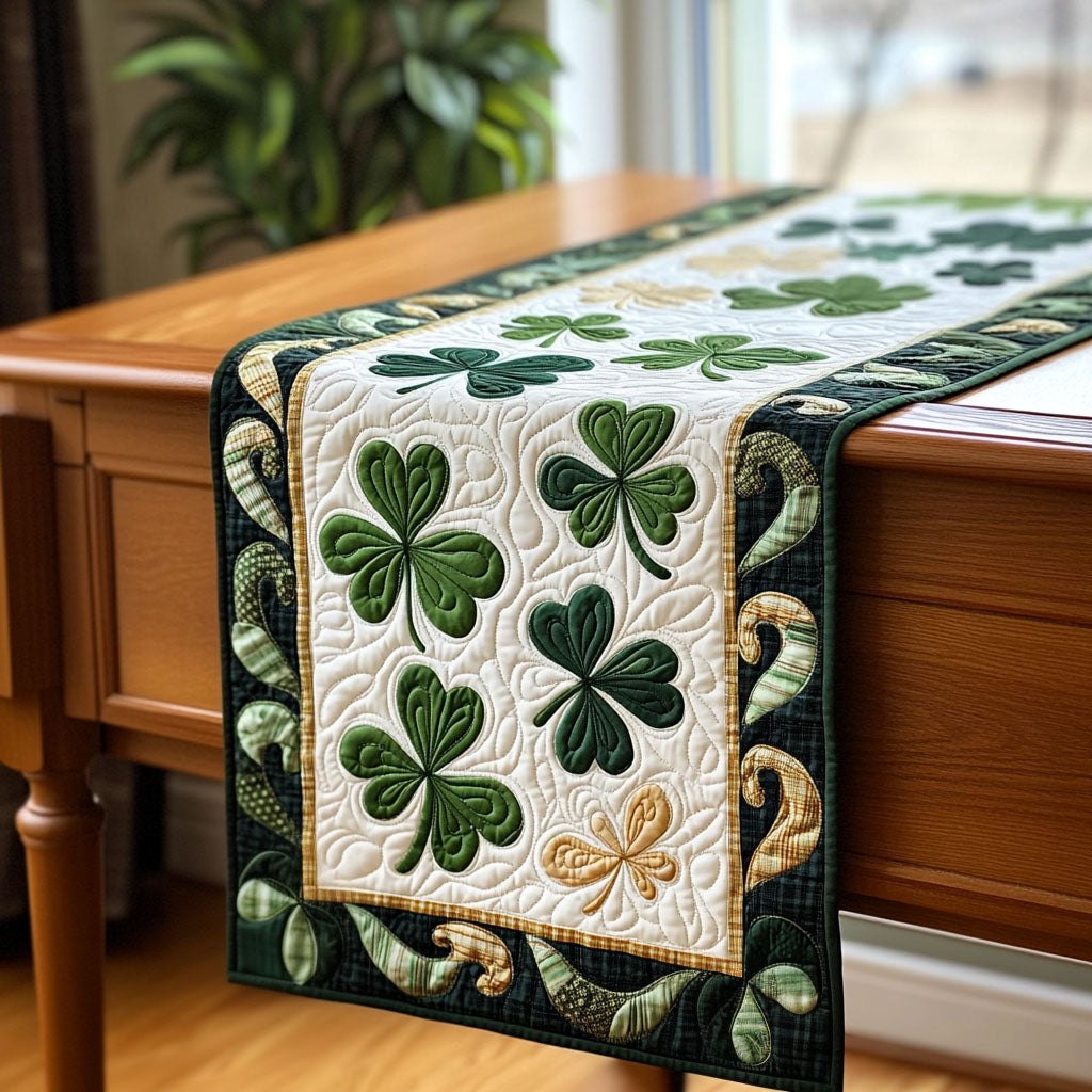 Shamrock Goldkeeper Table Runner