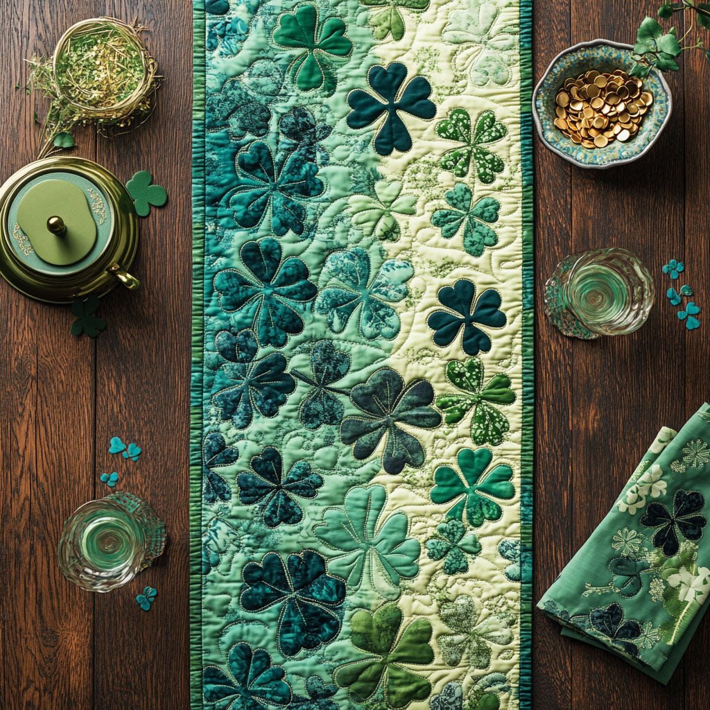 Shamrock Grace Table Runner