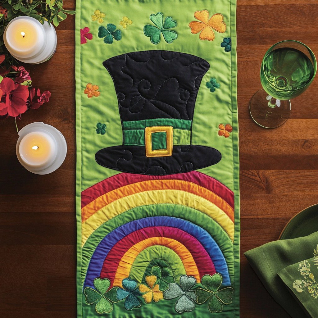 Shamrock Spark Table Runner