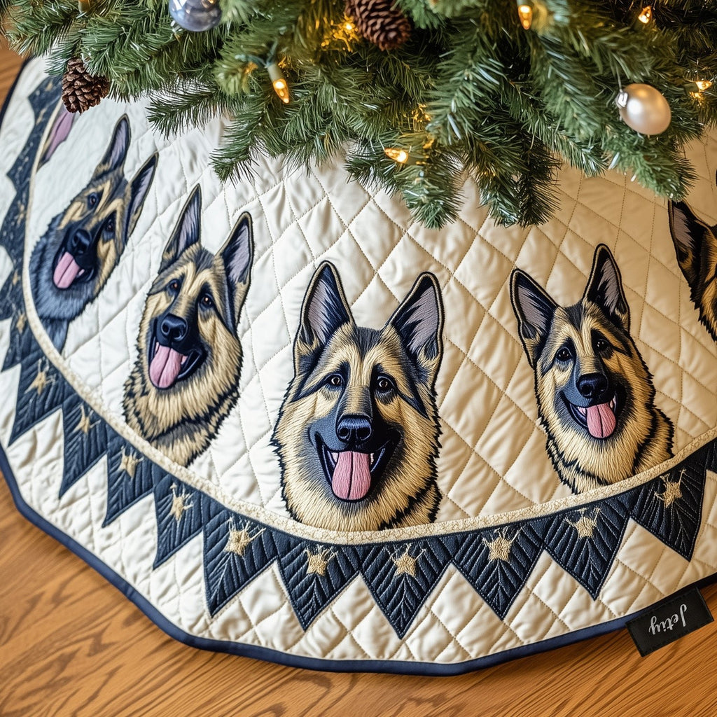 Shepherd Winter Wonder Christmas Tree Skirt