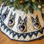 Shepherd Winter Wonder Christmas Tree Skirt