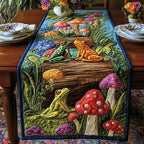 Shimmering Toadstools Table Runner