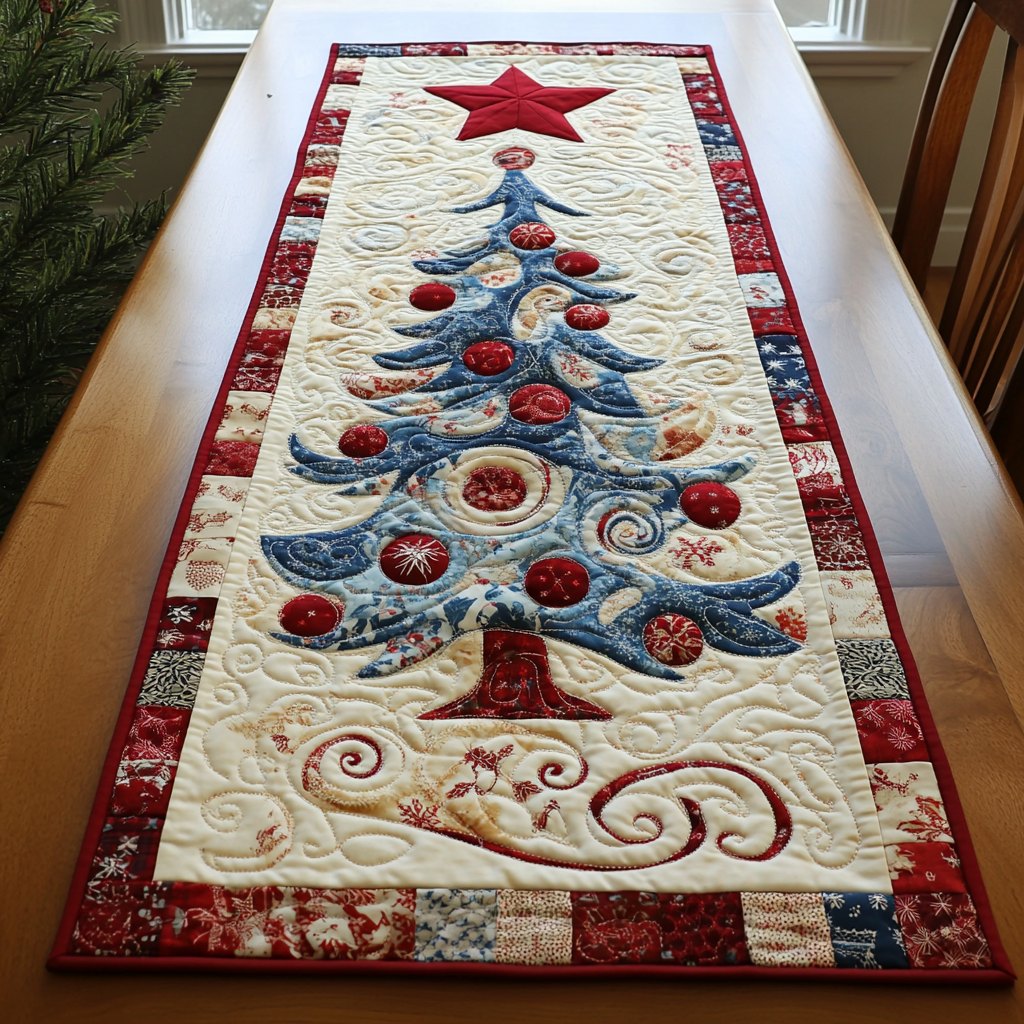 Shining Pine Table Runner