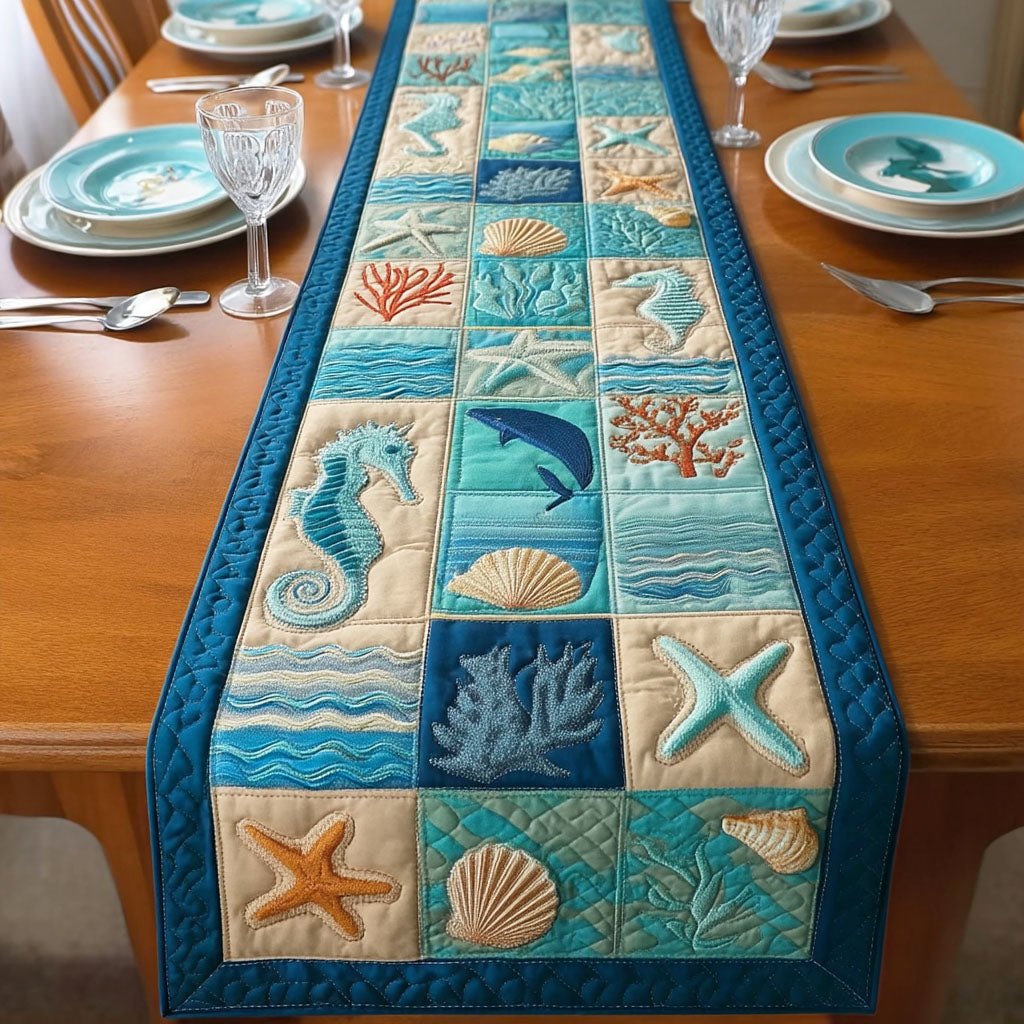 Shore Calm Table Runner