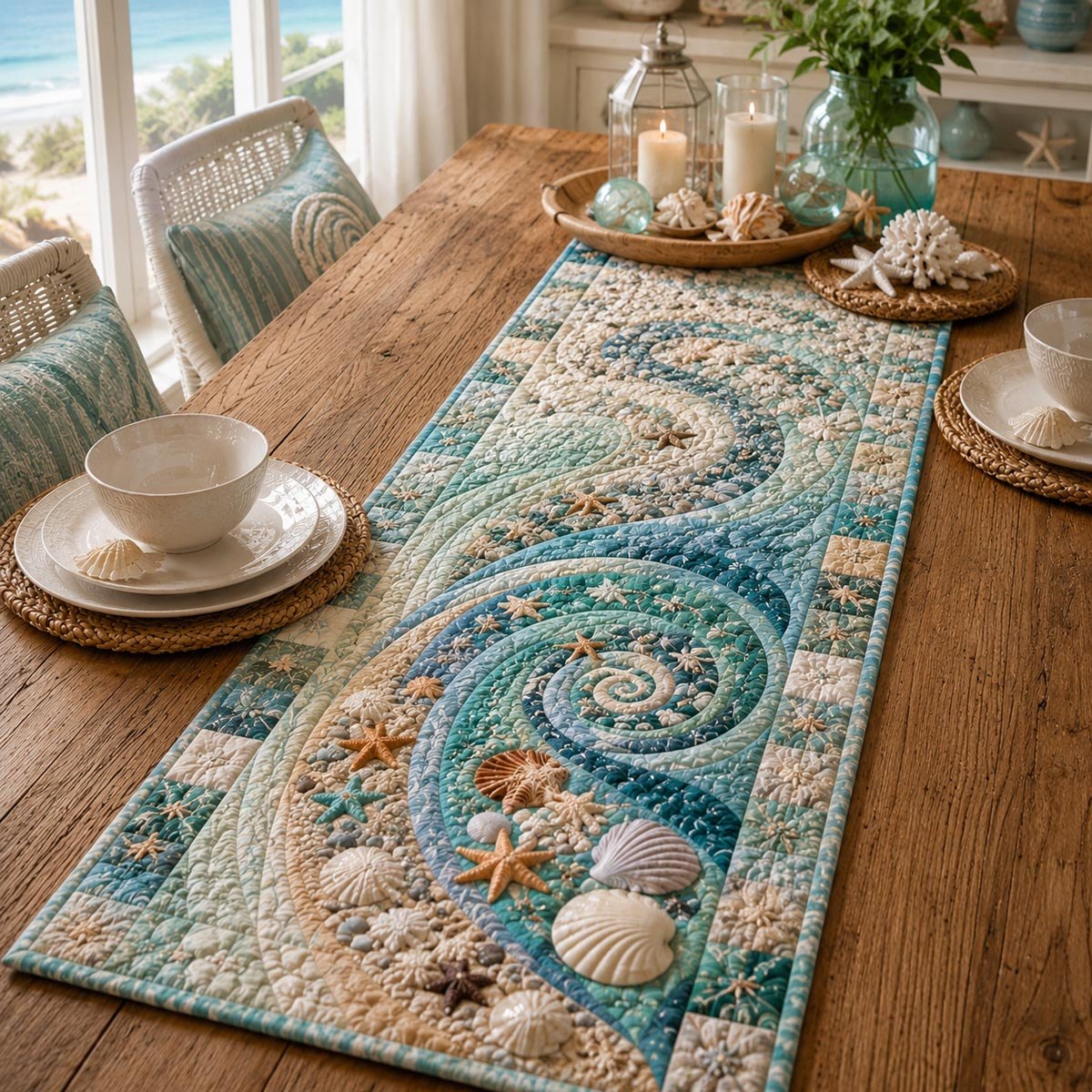 Shoreline Treasures Table Runner