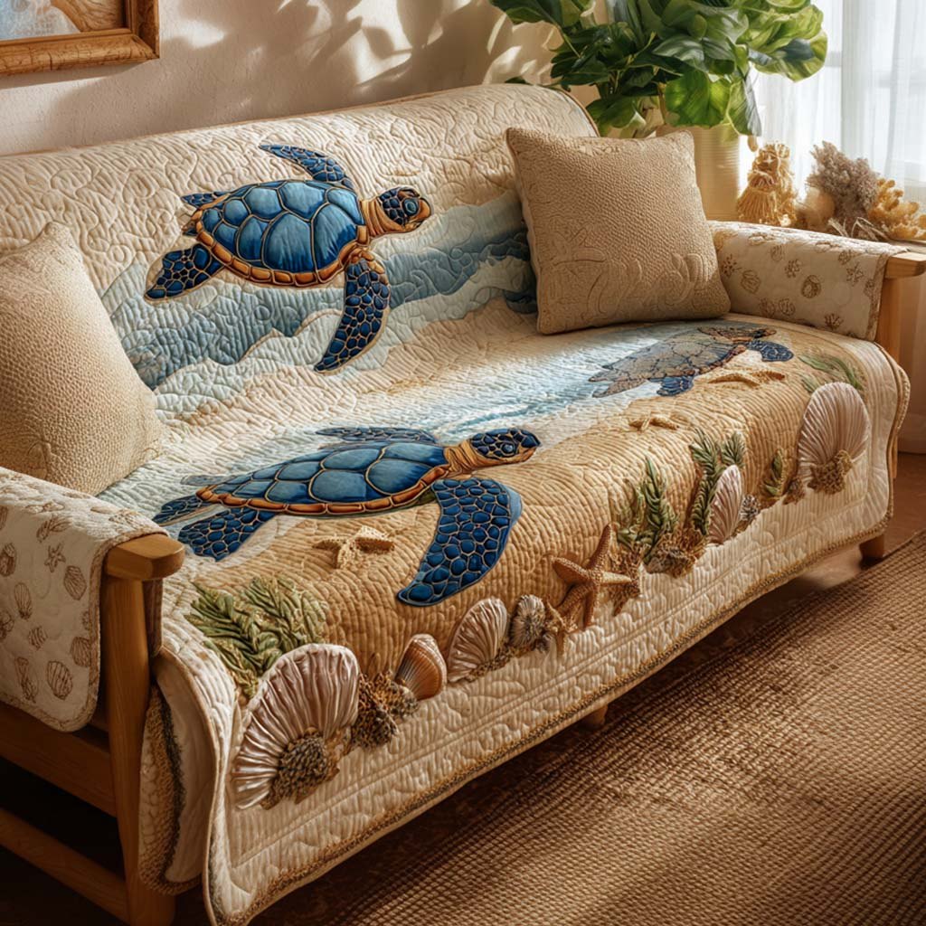 Shoreline Turtle Sofa Cover