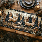 Silent Antlers Table Runner