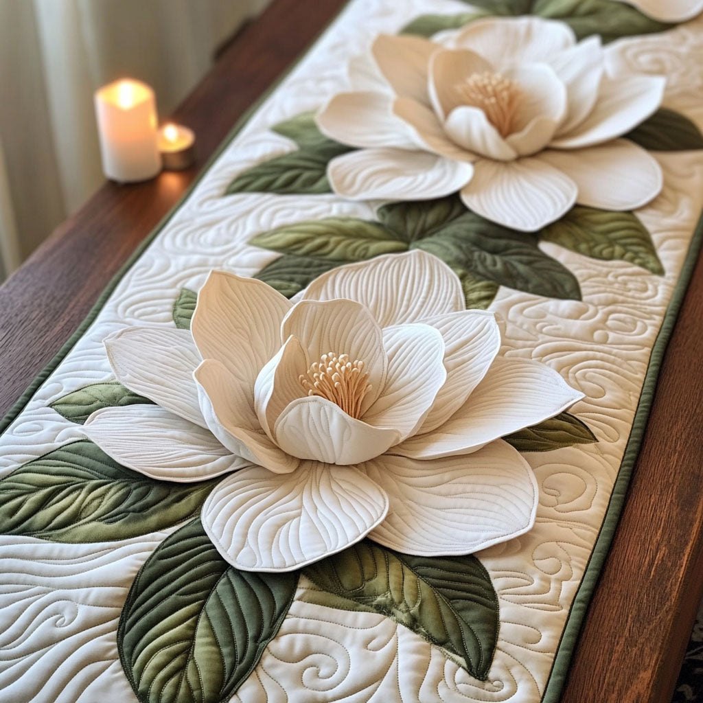 Silent Garden Table Runner