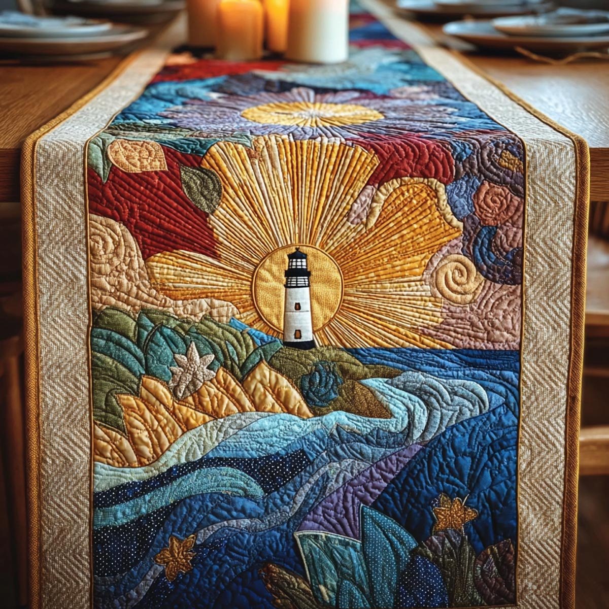 Silent Light Table Runner