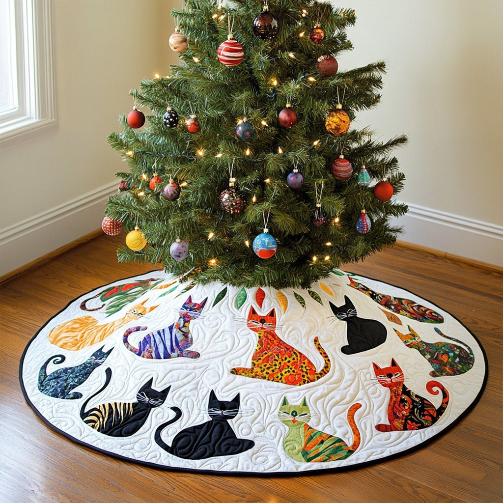 Silent Stalkers Christmas Tree Skirt