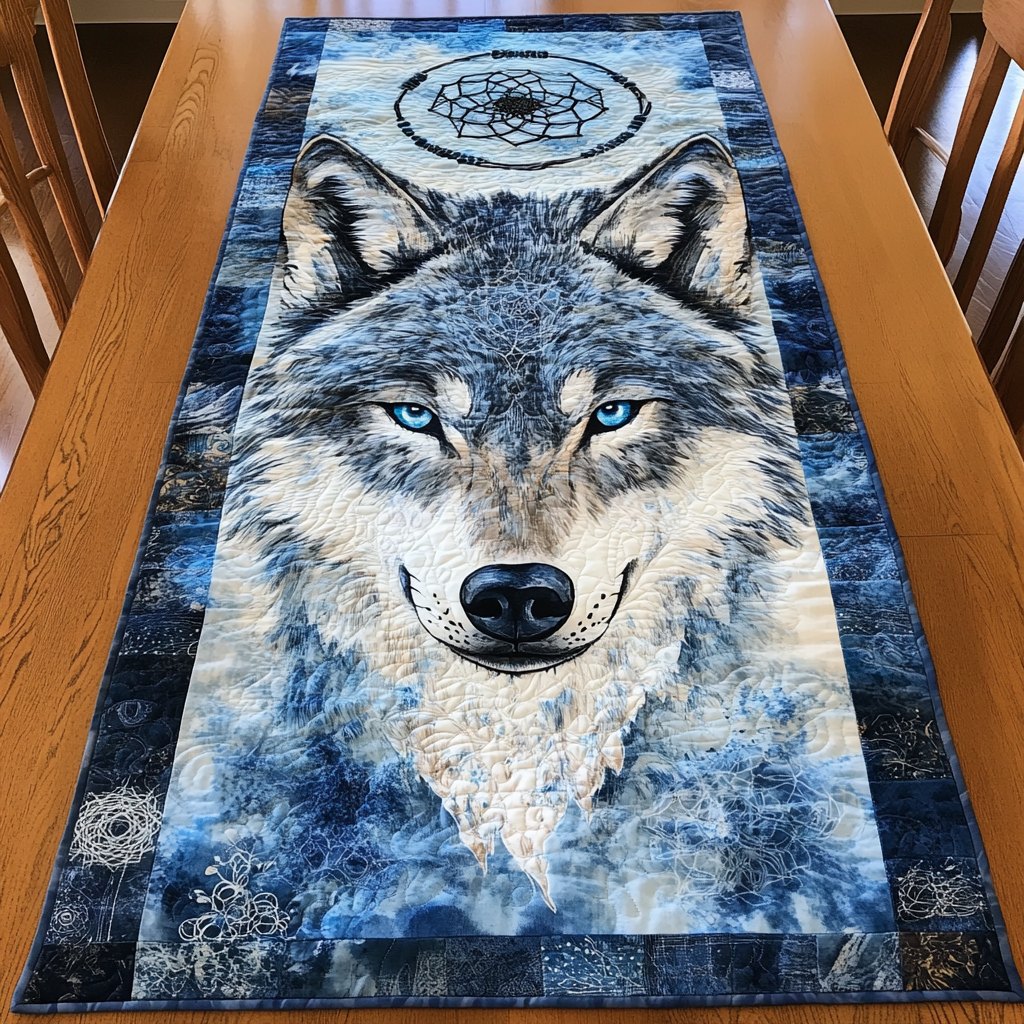 Silent Wolf Table Runner