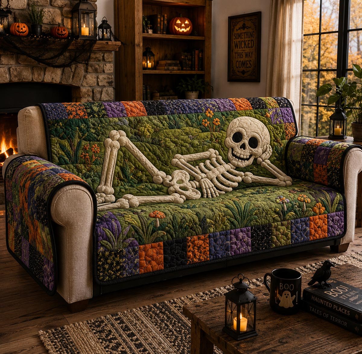 Skeleton Meadow Sofa Cover