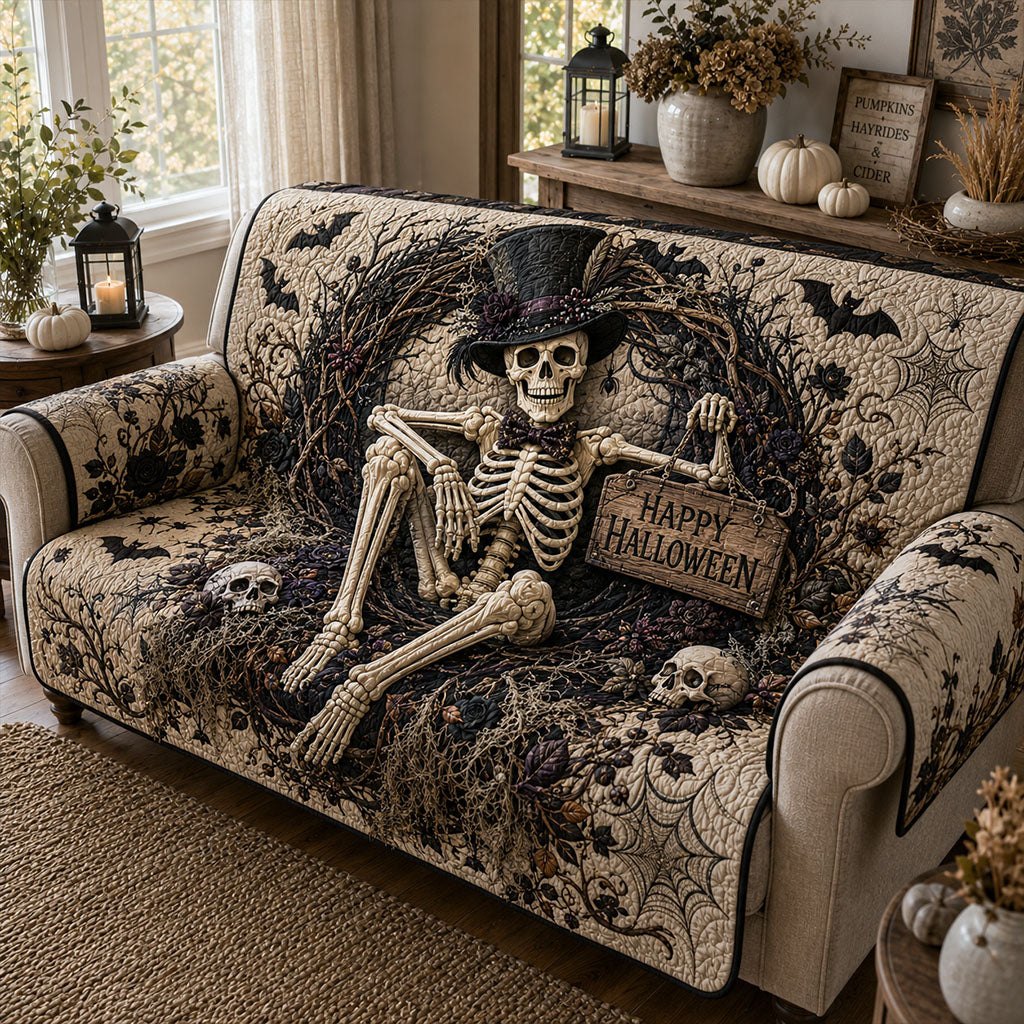 Skeleton Retreat Sofa Cover