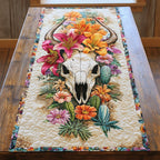 Skull Frontier Table Runner