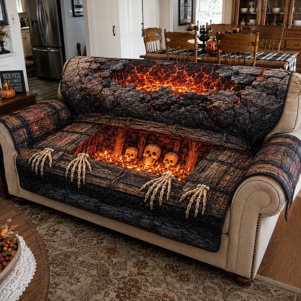 Skull Sanctuary Sofa Cover