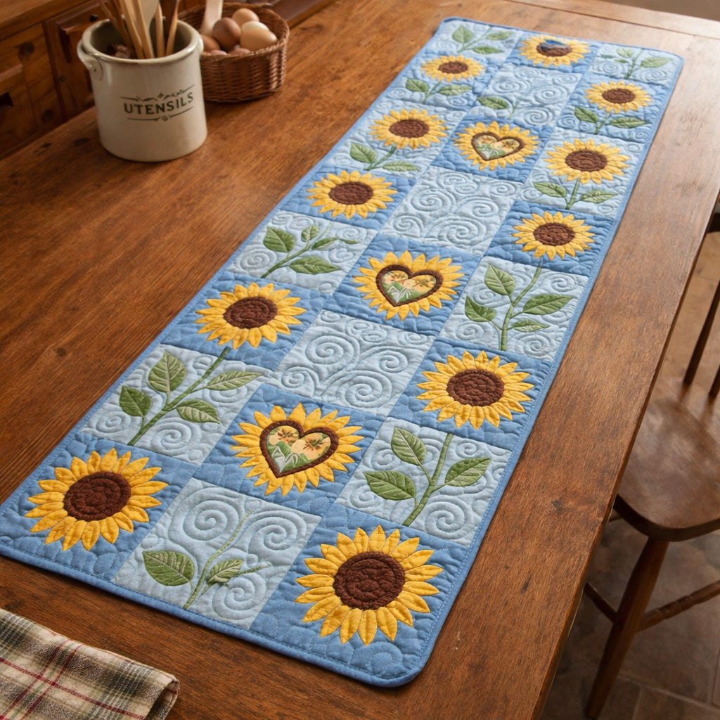 Skyflower Charm Table Runner