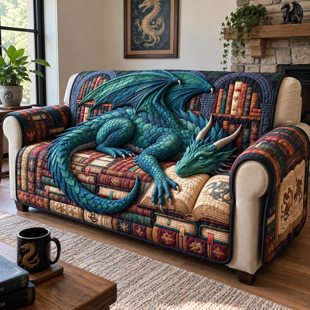 Sleeping Dragon Scholar Sofa Cover