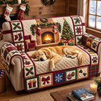Sleeping Golden Sofa Cover