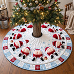 Snow Angel Santa Christmas Tree Skirt
