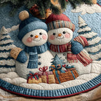 Snow Buddies Delight Christmas Tree Skirt