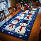Snowflake Sparkle Table Runner