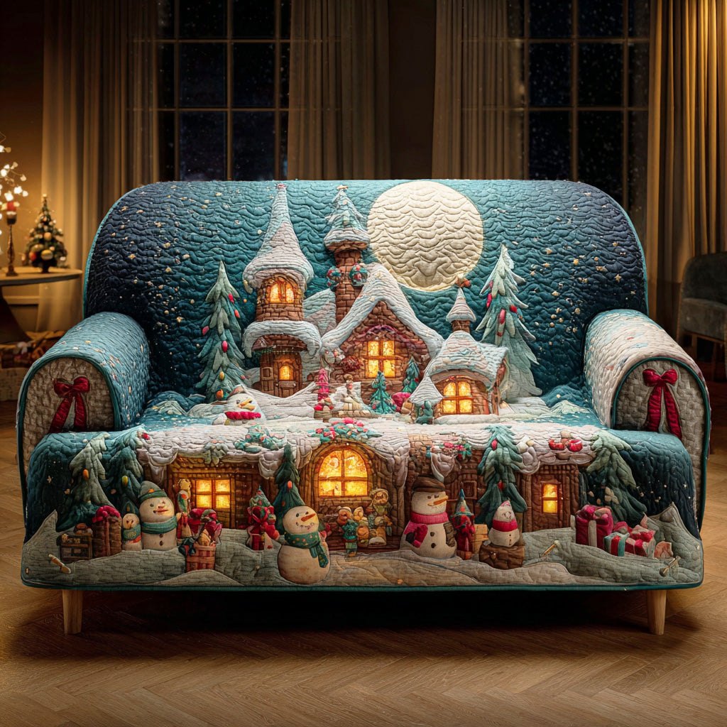 Snowflake Wonder Realm Sofa Cover