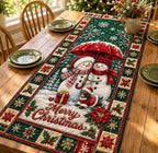 Snowman Dreams Table Runner