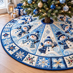Snowman Frostlight Dreams Christmas Tree Skirt