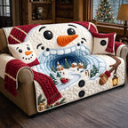 Snowman Wonderland Sofa Cover