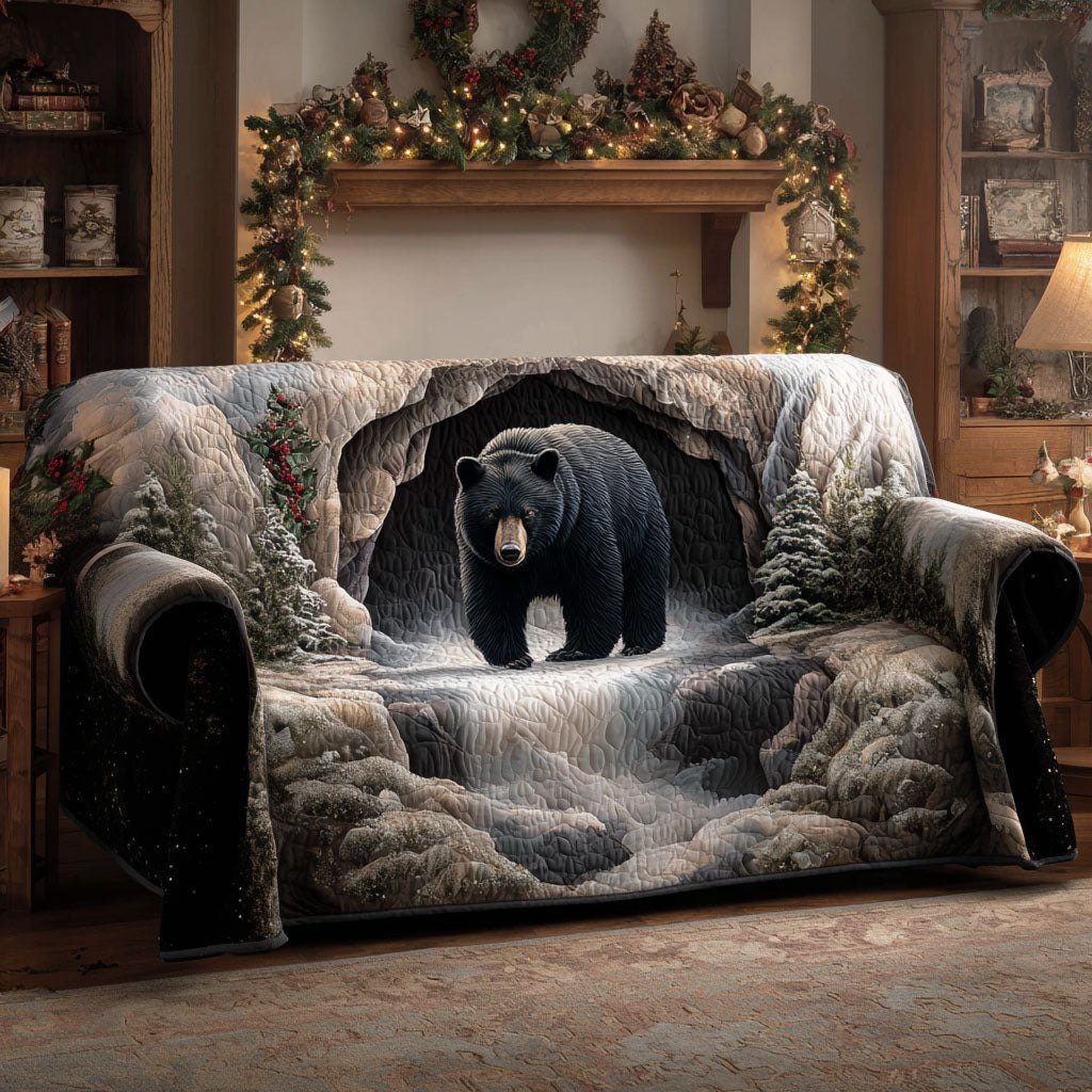 Snowy Bear Sofa Cover