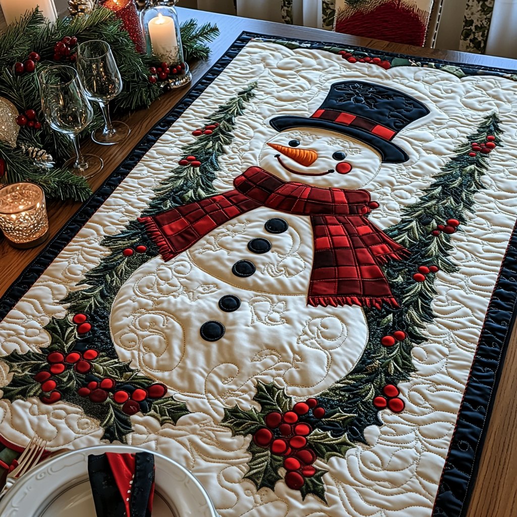 Snowy Bliss Table Runner