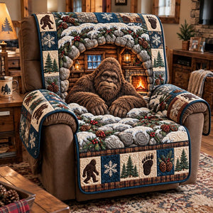 Snowy Den Sasquatch Sofa Cover - Made to Order