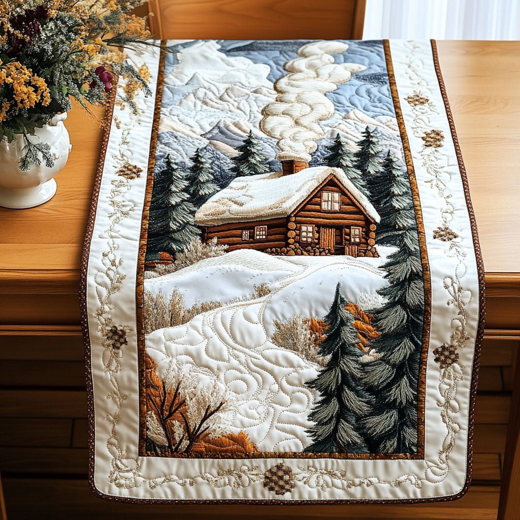 Snowy Escape Table Runner