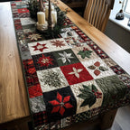 Snowy Pattern Place Table Runner