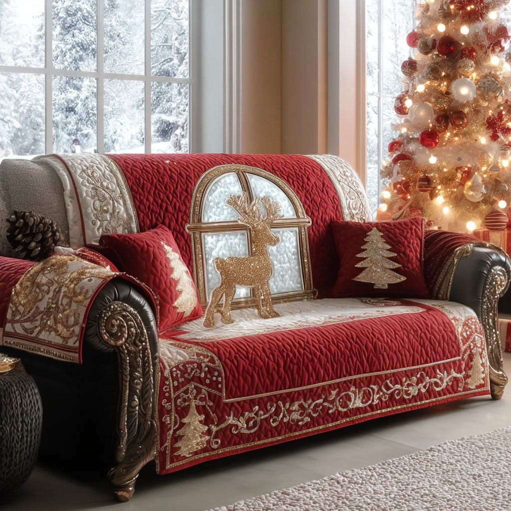 Snowy Woodland Sofa Cover