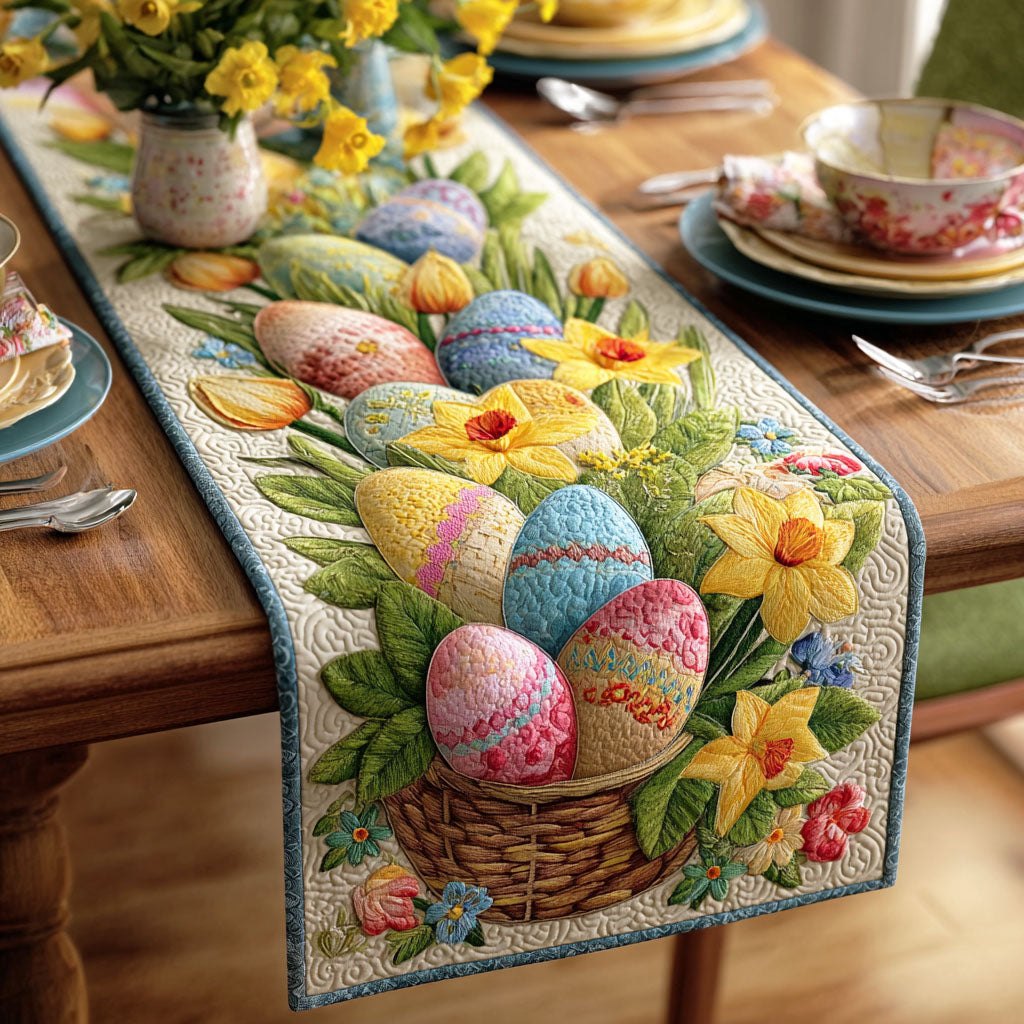 Soft Easter Fields Table Runner