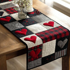 Soft Heart Blocks Table Runner