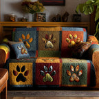 Soft Pawscape Sofa Cover