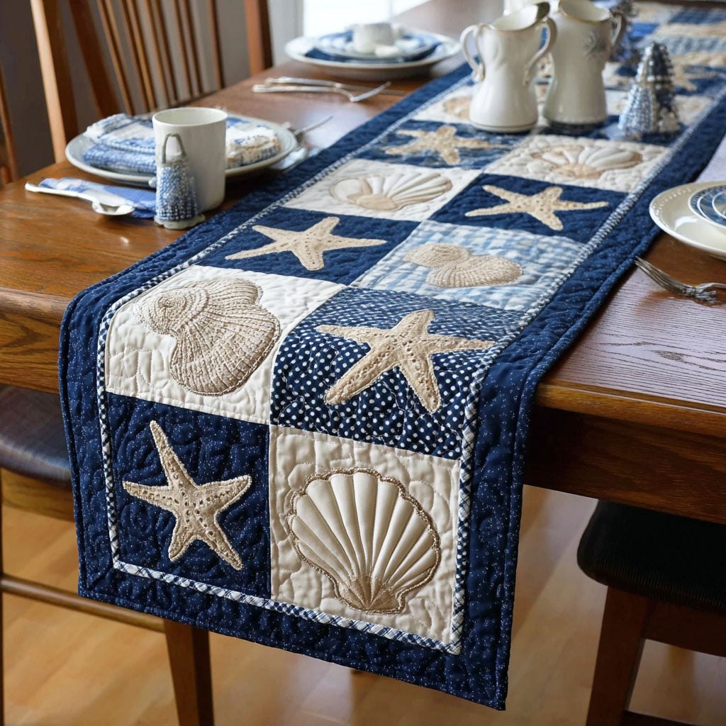 Soft Tides Table Runner
