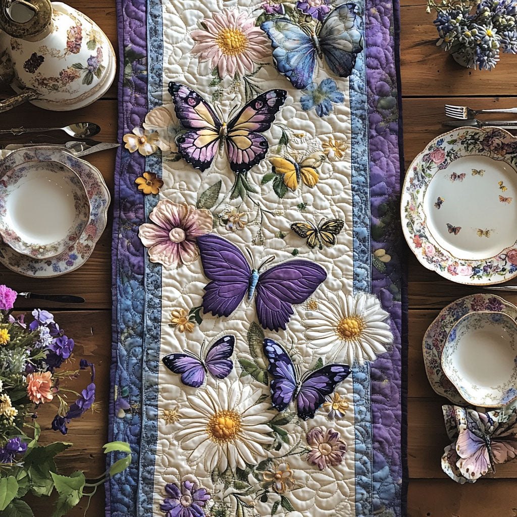 Soft Wingscape Table Runner