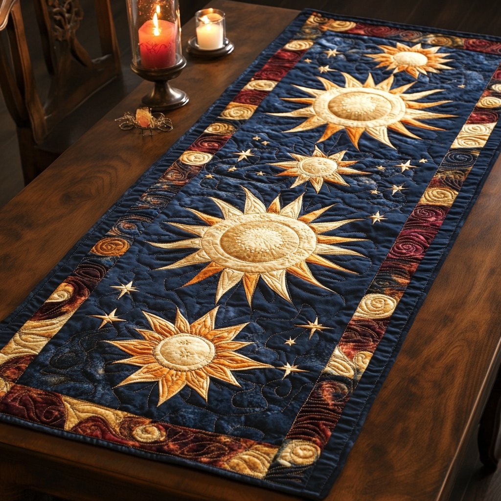 Solar Glory Table Runner