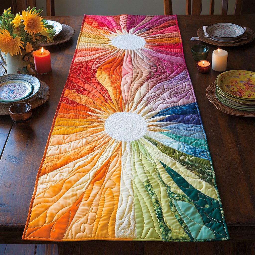 Solar Serenity Table Runner