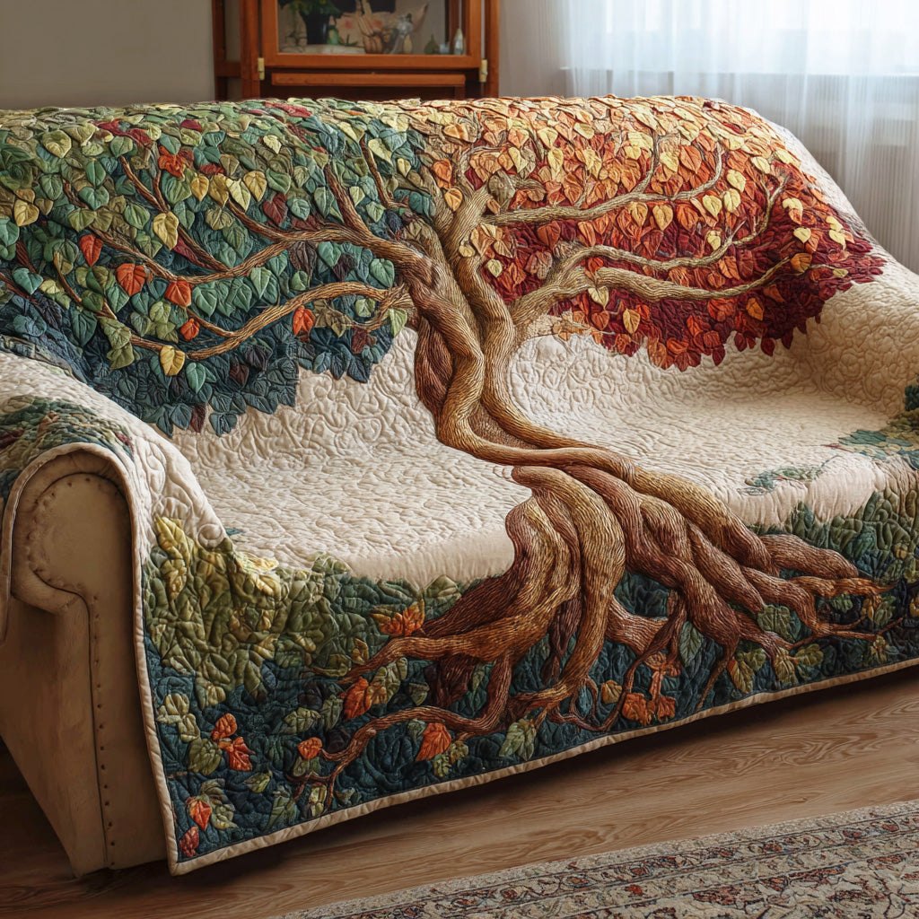 Great Tree with Spreading Roots Sofa Cover