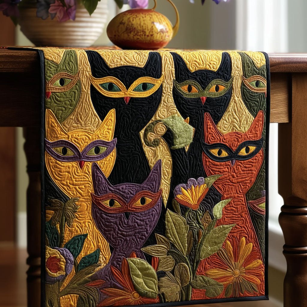 Sparkle Cat Table Runner